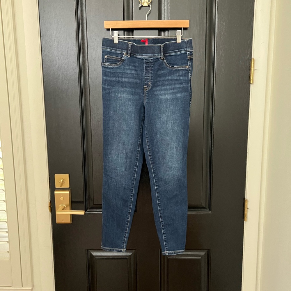 SPANX Dark Blue Women's Jeans Jeggings size Large
